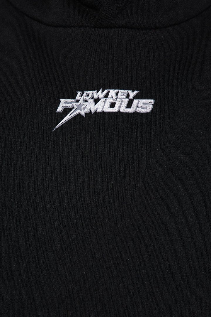 Mini Tyson Low Key Hoodie - Black