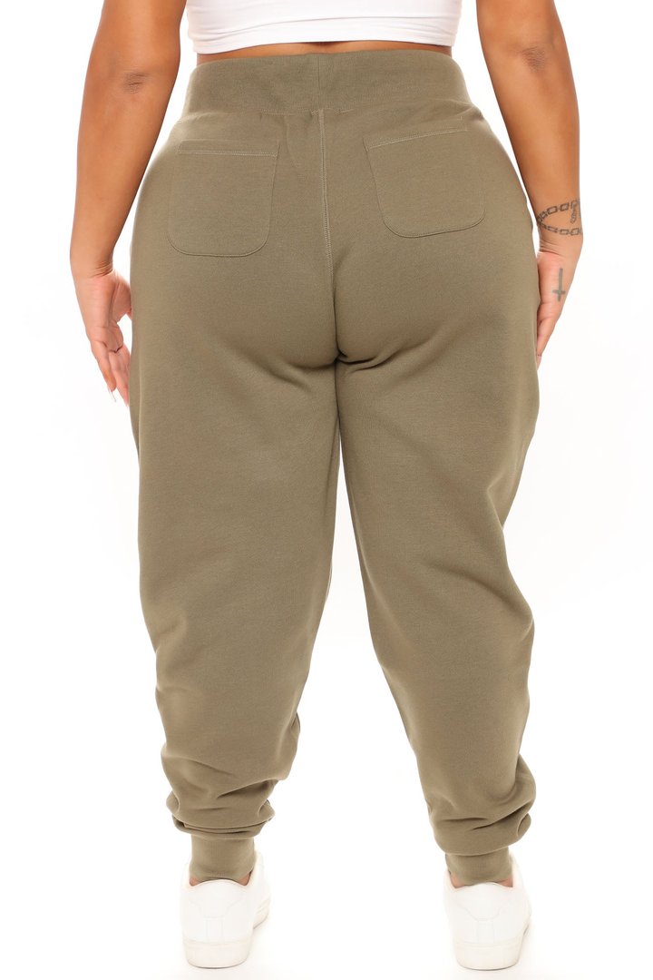 Relaxed Vibe Joggers - Olive