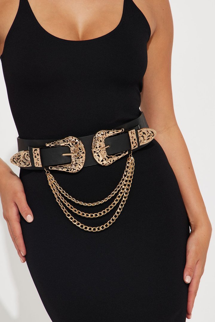 Must Be Love Belt - Gold