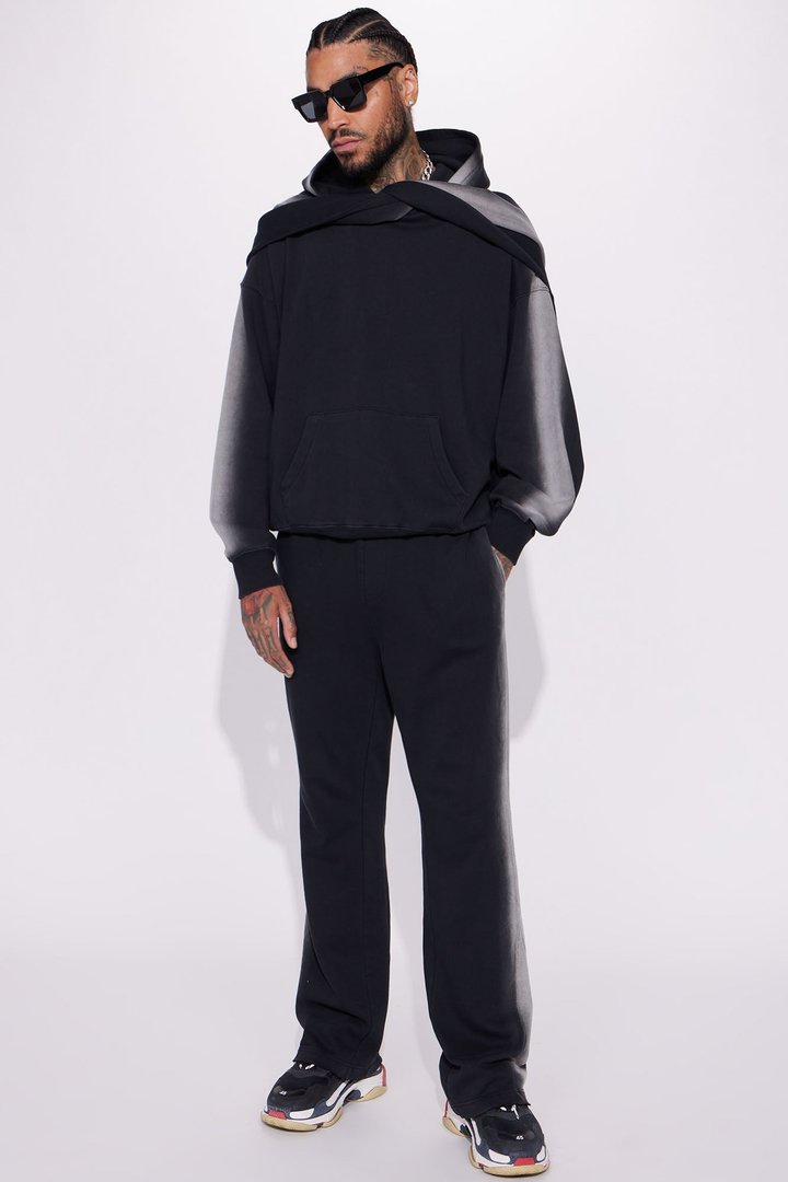 Tayson All You Oversize Hoodie - Black