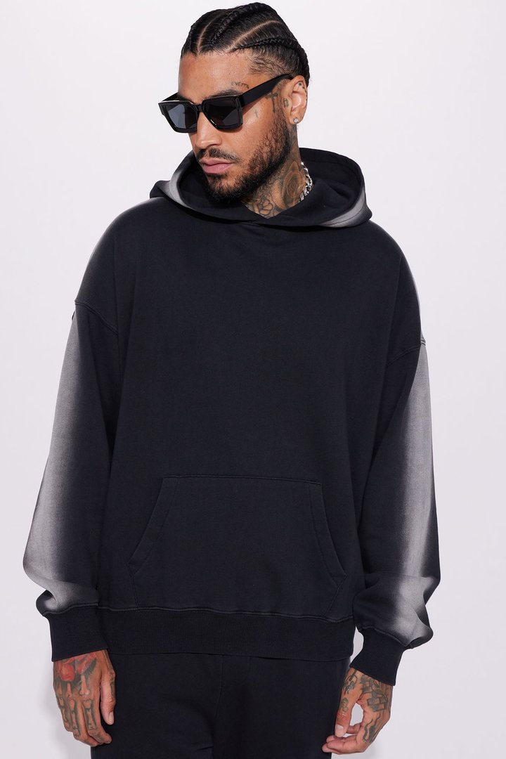 Tayson All You Oversize Hoodie - Black