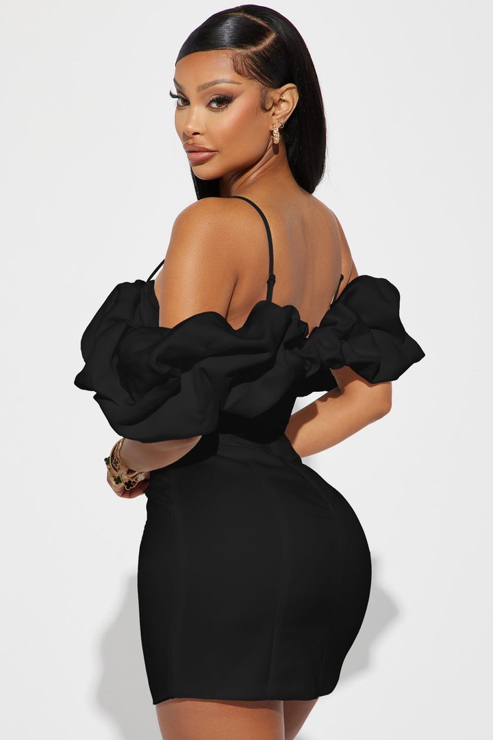 Lola Mini Dress - Black