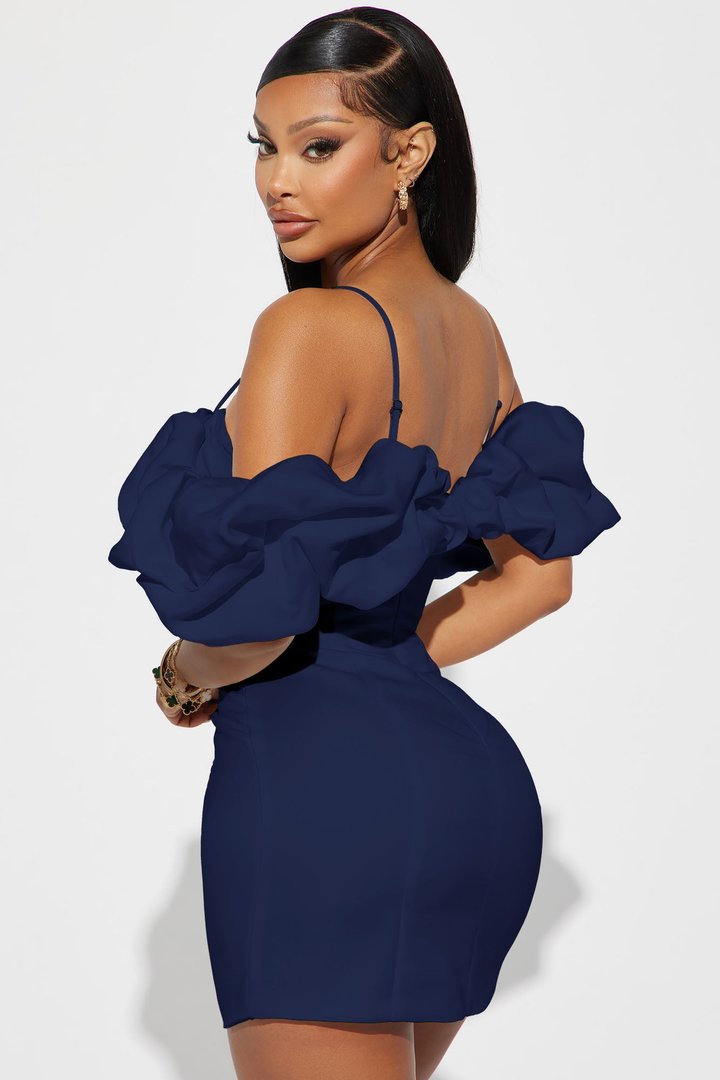 Lola Mini Dress - Navy
