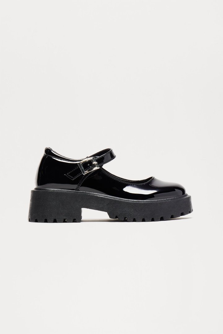 Kayce Platform Loafers - Black