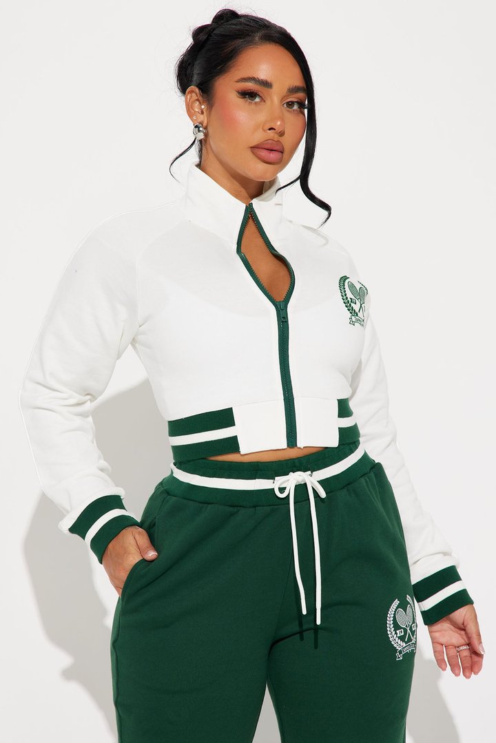 Tennis Club Track Pant Set - Hunter
