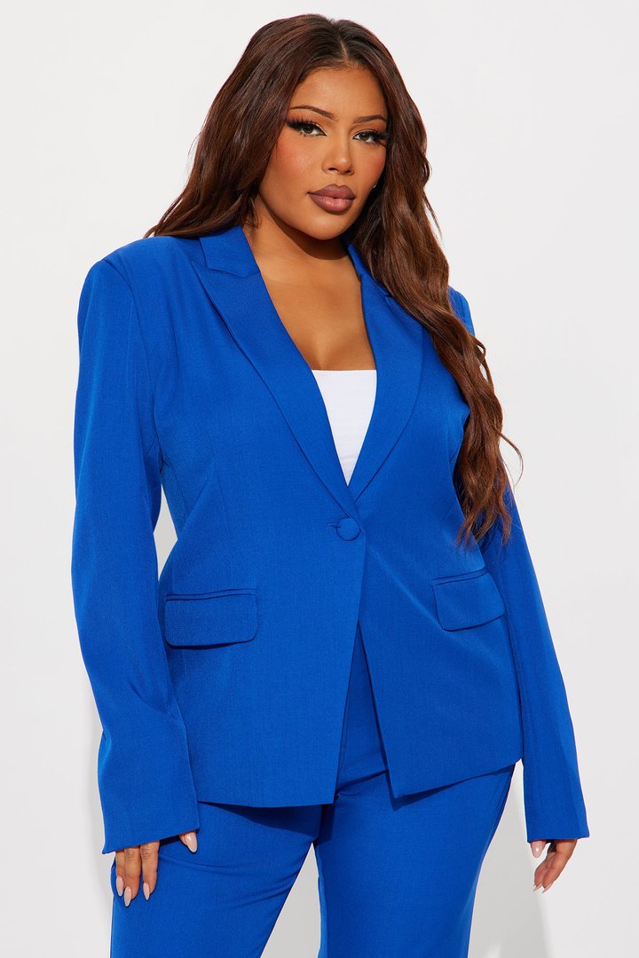 Breaking Even Blazer - Royal