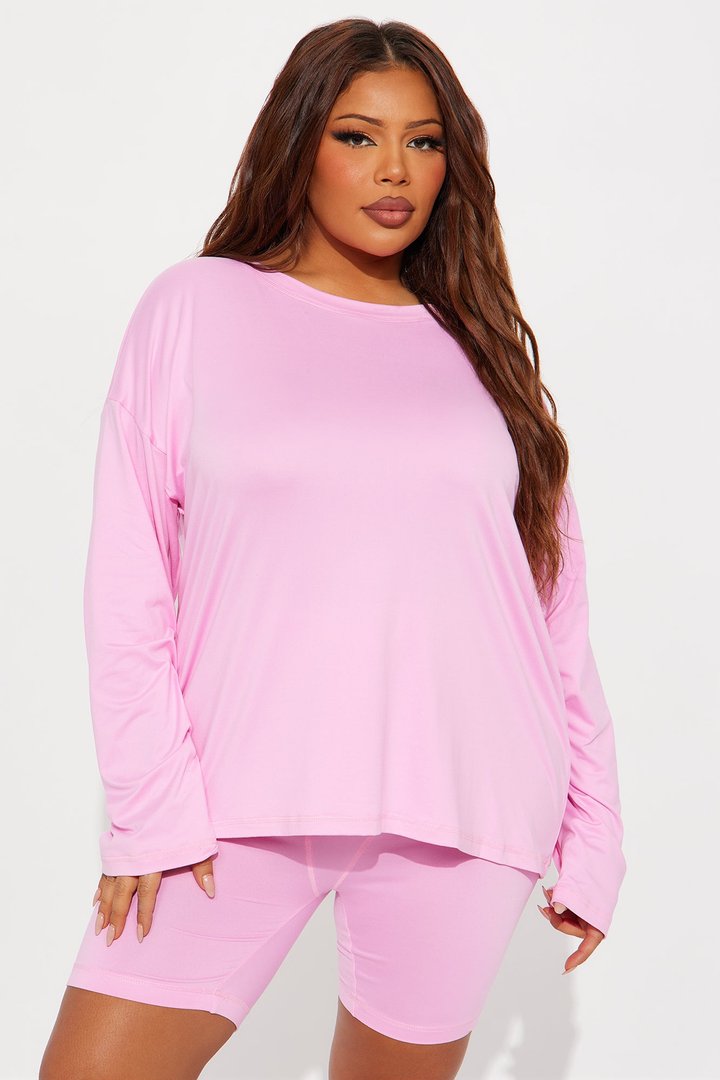 Me And You PJ Boxer Short Set - Pink