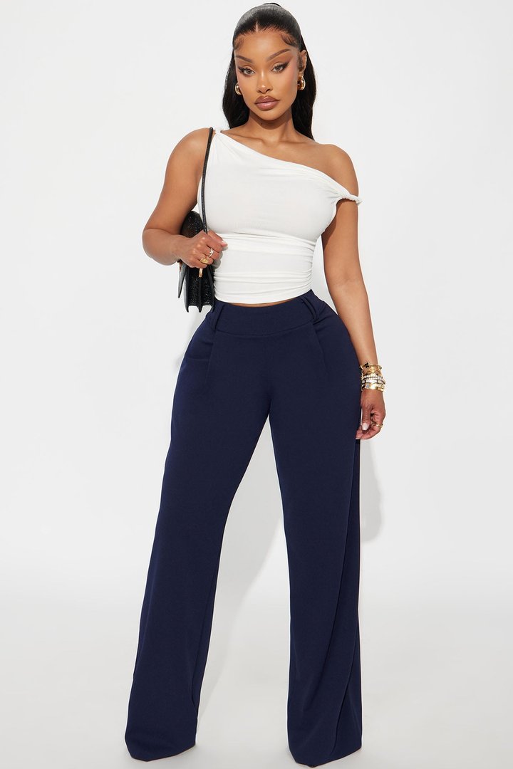 Ingrid Off Shoulder Ribbed Top - Ivory