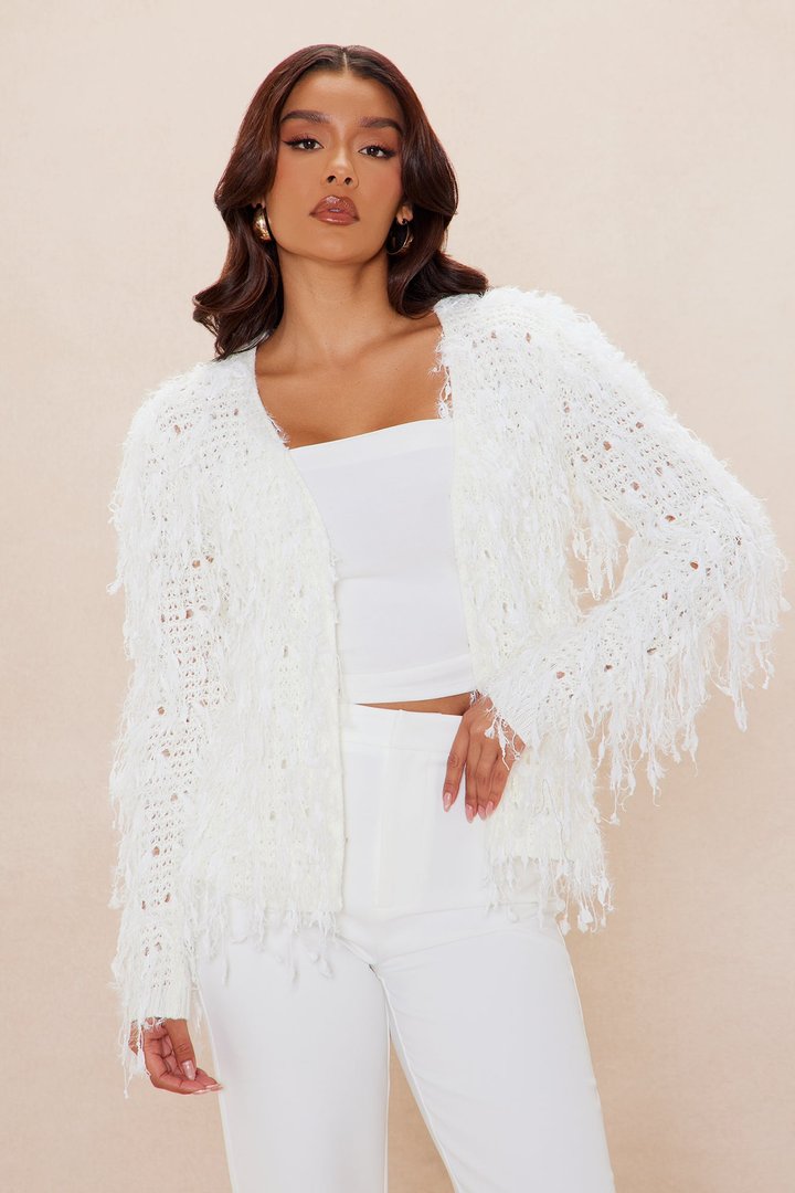 Keeping Warm Cardigan - Off White
