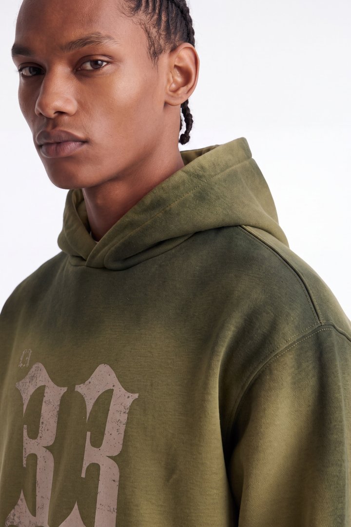 Substance 33 Hoodie - Olive/combo