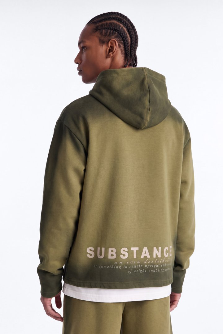 Substance 33 Hoodie - Olive/combo