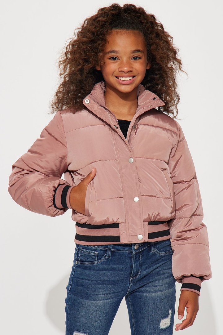 Mini Mrs. Jackson Puffer Jacket - Pink