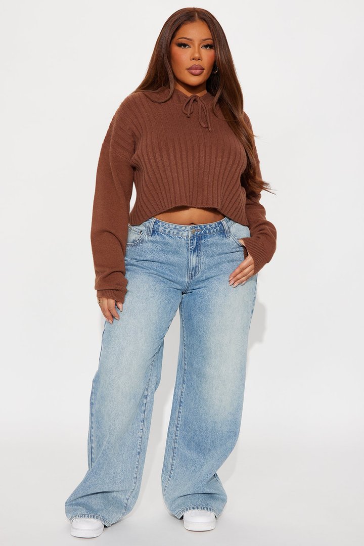 Coco Hooded Sweater - Mocha
