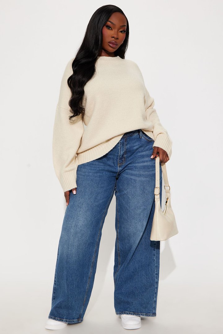 On Wednesdays Pullover Sweater - Cream