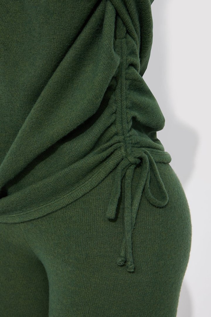 Comfy Mood Legging Set - Olive