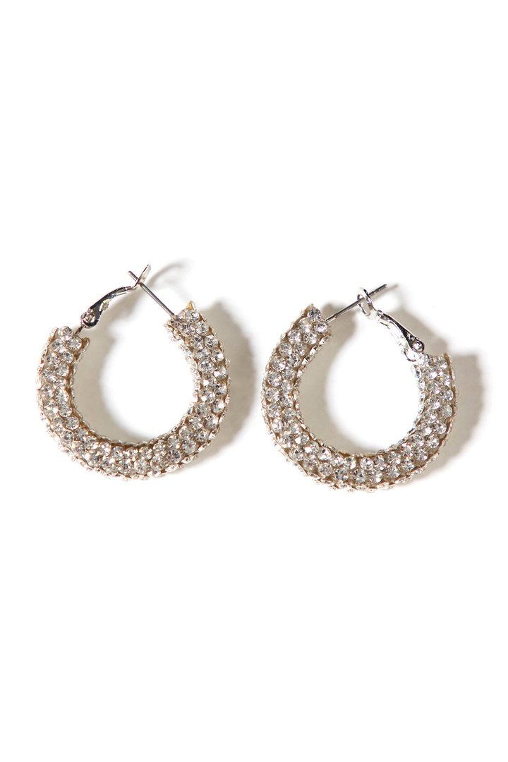 Not So Casual Earrings - Silver
