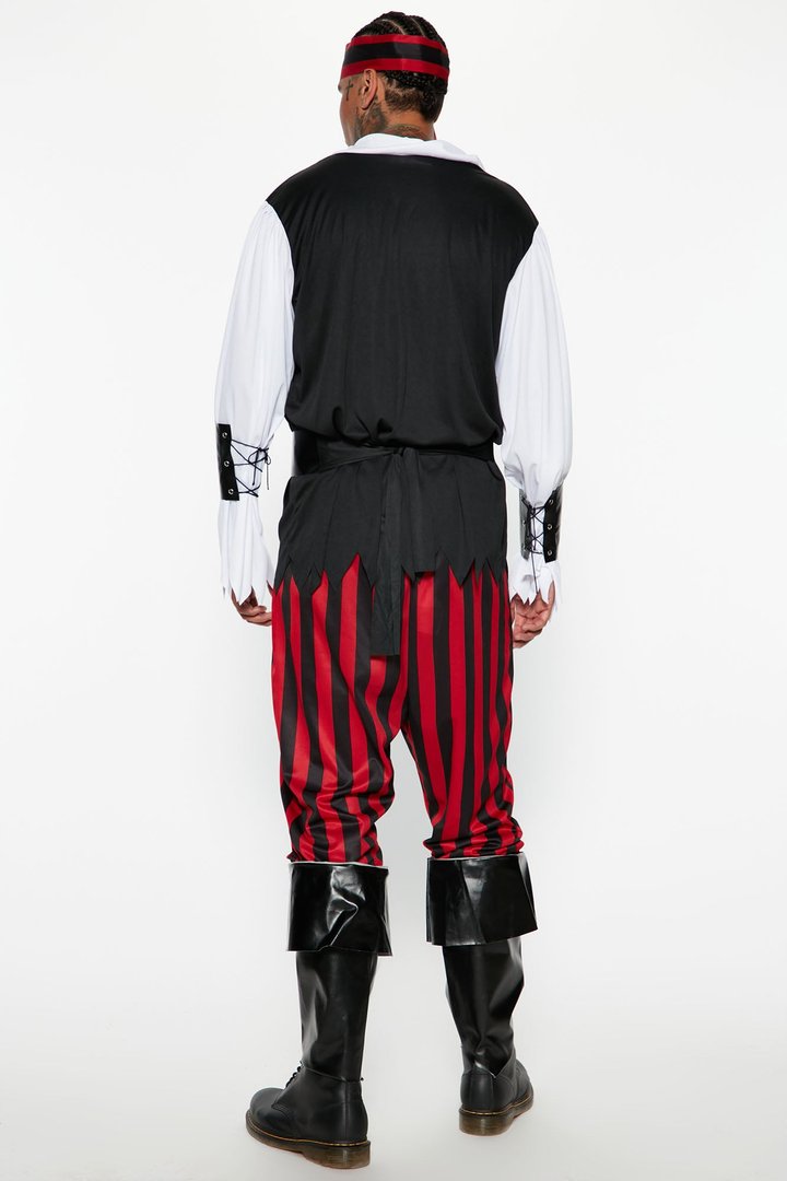 Pirate Mate 6 Piece Costume Set - Multi Color