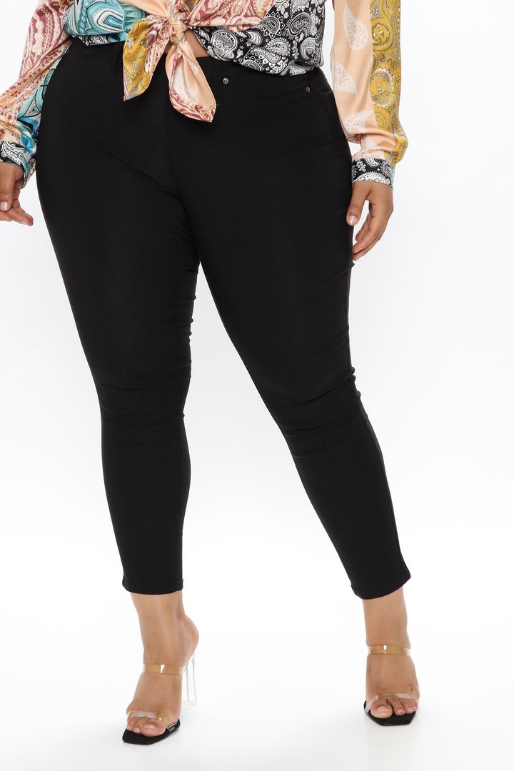Hyperstretch Skinny Pants - Black