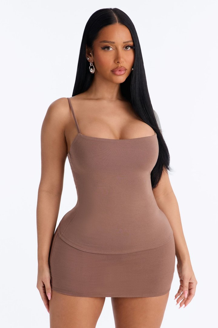 Kendall Premium Modal Tank Top - Sand