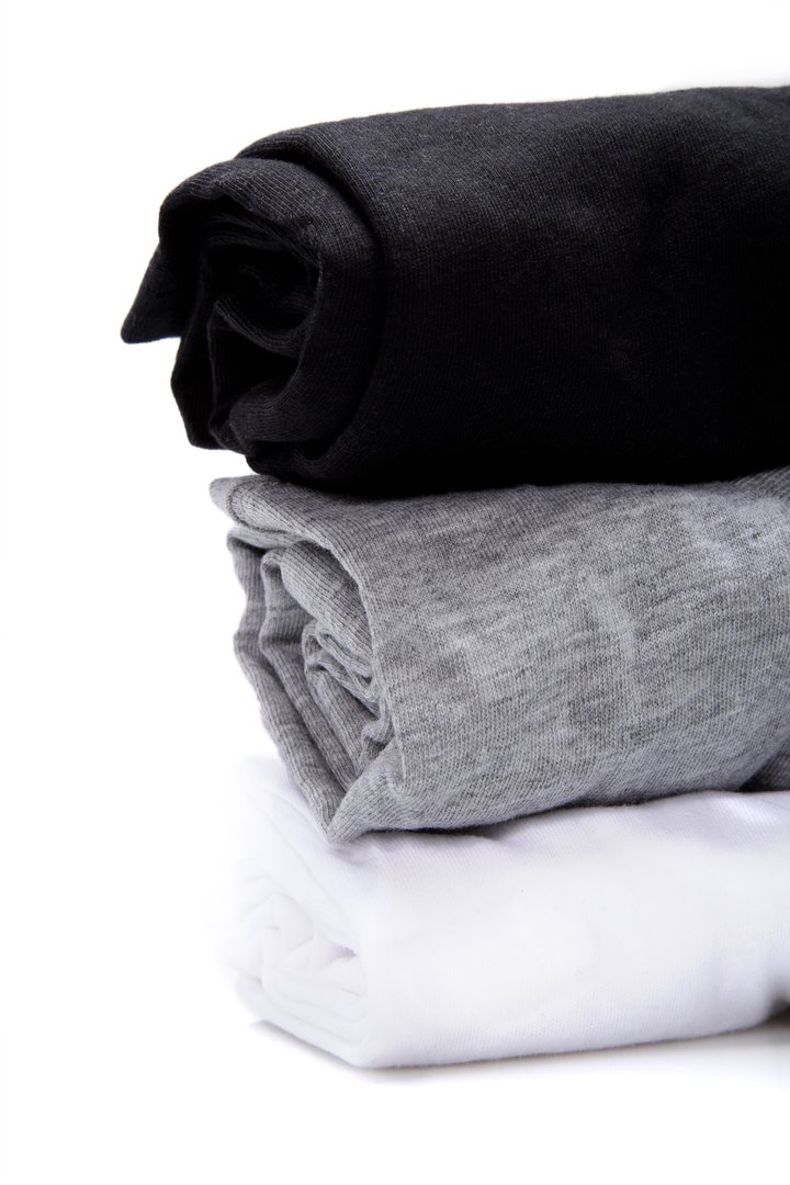 FN Essential Crew Tees 3 Pack - Black/combo