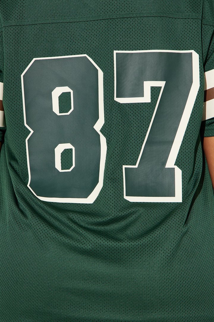 Brooklyn Athletics Football Jersey - Hunter