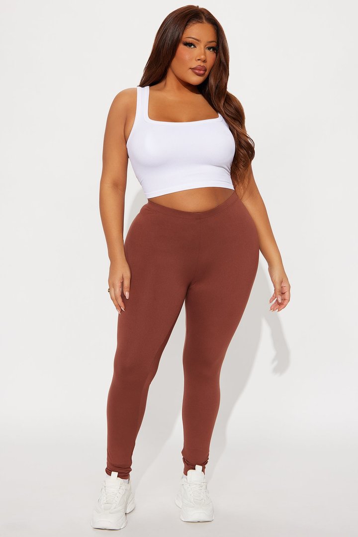 My Number One Leggings - Mocha