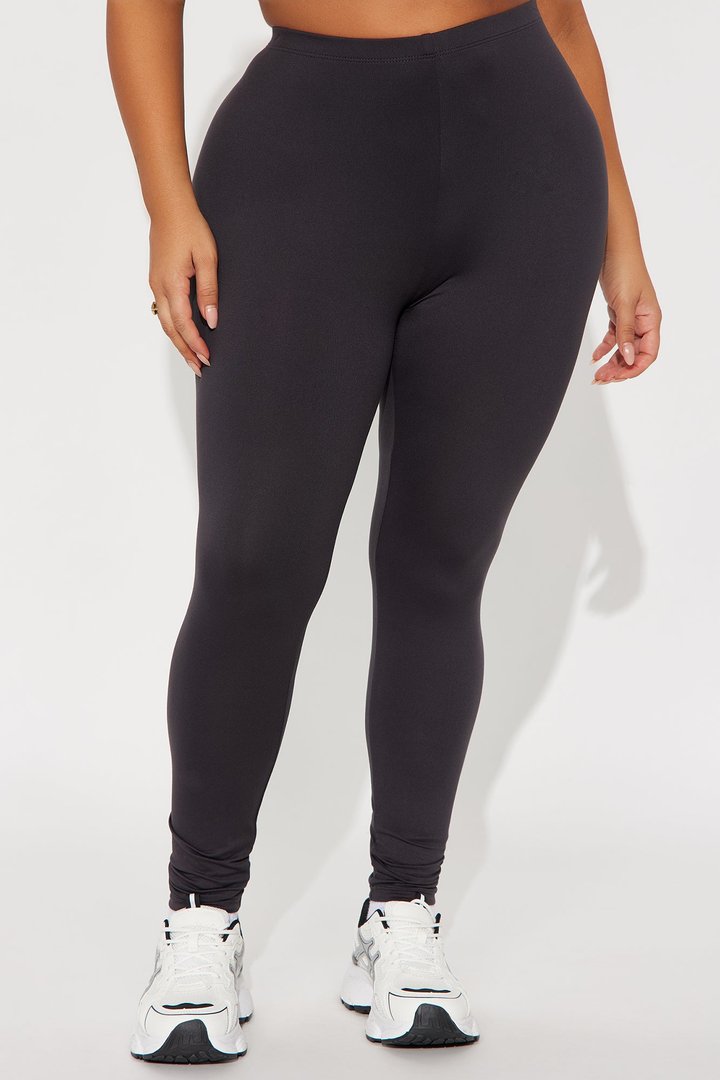 My Number One Leggings - Charcoal