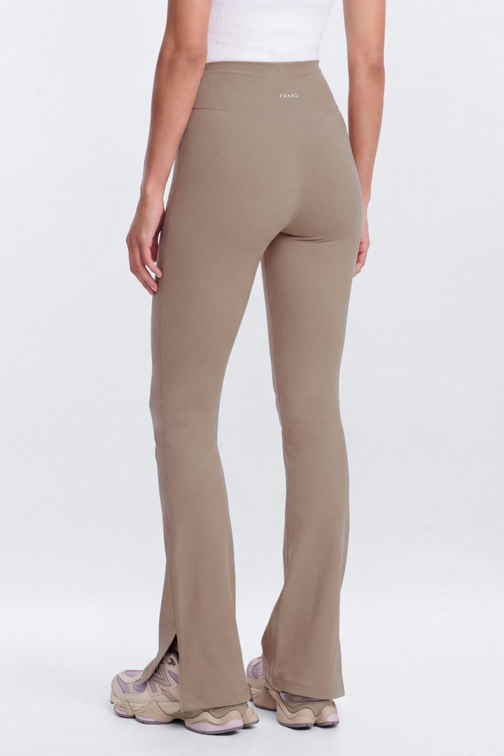ProStretch™ Tall 35″ Midrise Flare Legging - Taupe