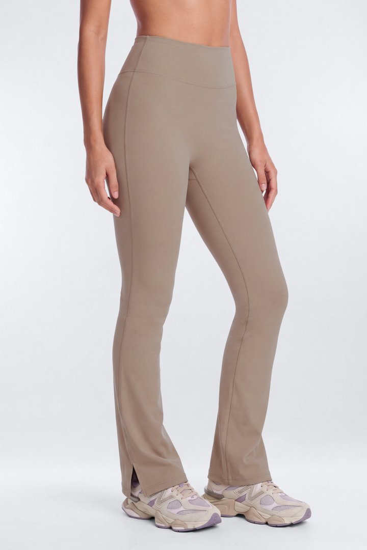 ProStretch™ Tall 35″ Midrise Flare Legging - Taupe