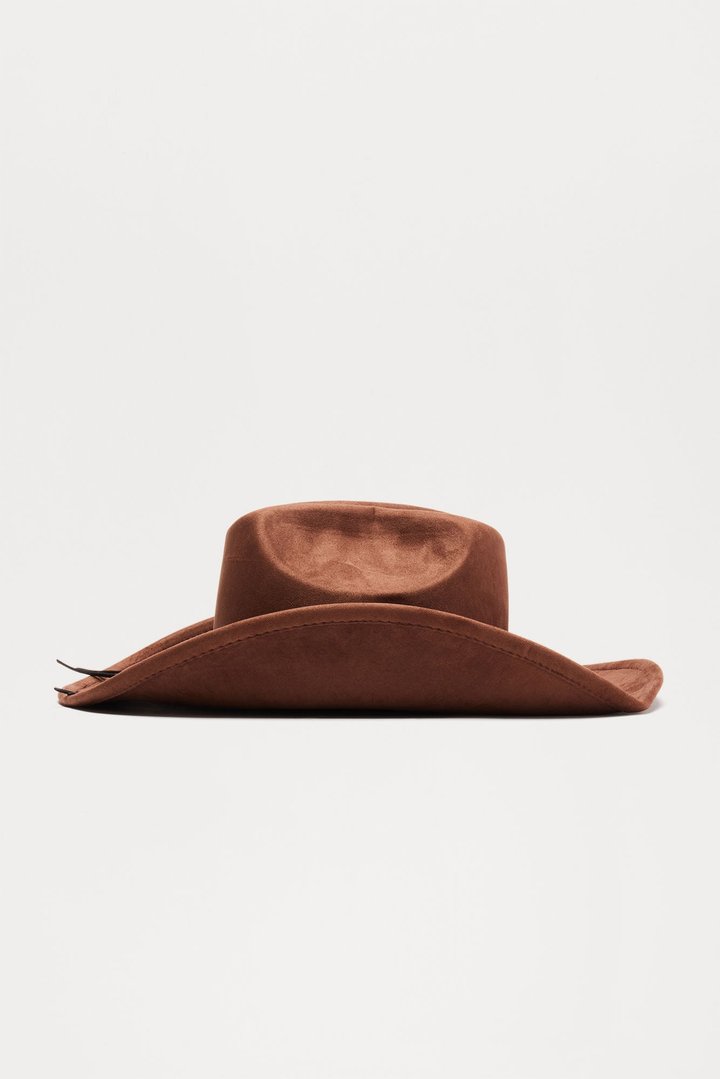 Don't Mess With The Bull Cowboy Hat - Dark Brown