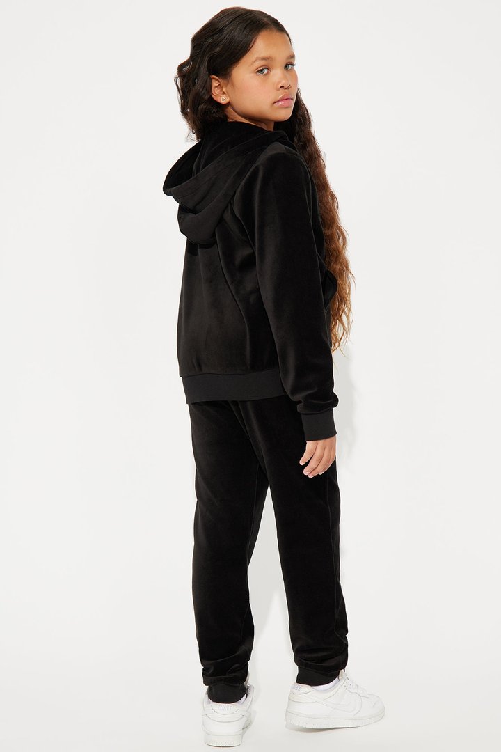 Mini Original Trendsetter II Velour Set - Black