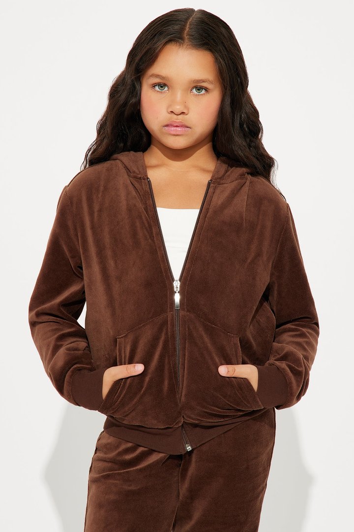Mini Original Trendsetter II Velour Set - Chocolate