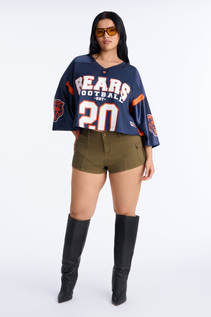 NFL Bears Cropped Top - Navy