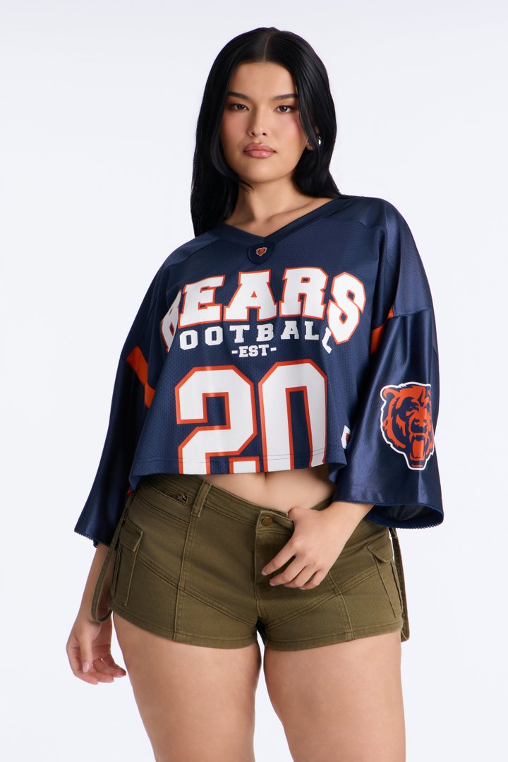 NFL Bears Cropped Top - Navy