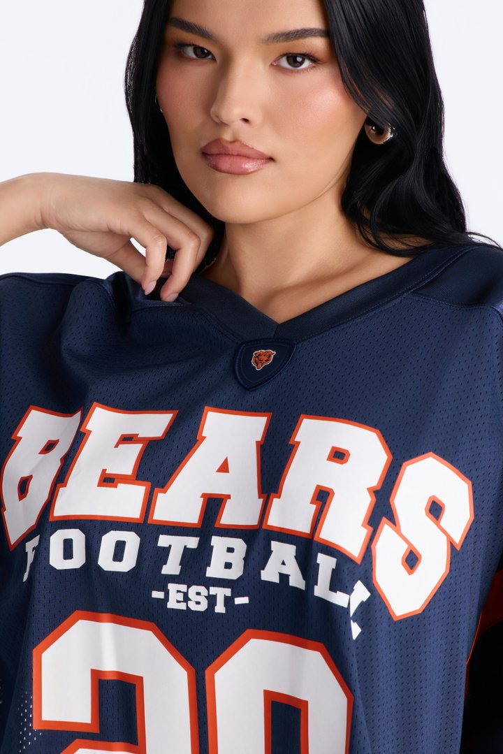 NFL Bears Cropped Top - Navy