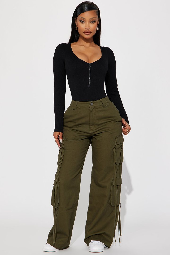 Celine Seamless Bodysuit - Black