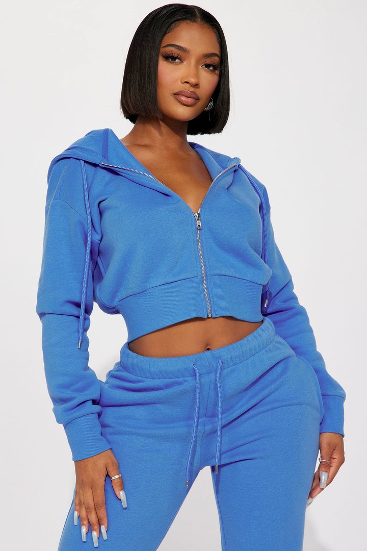 Brianna Jogger Pant Set - Blue