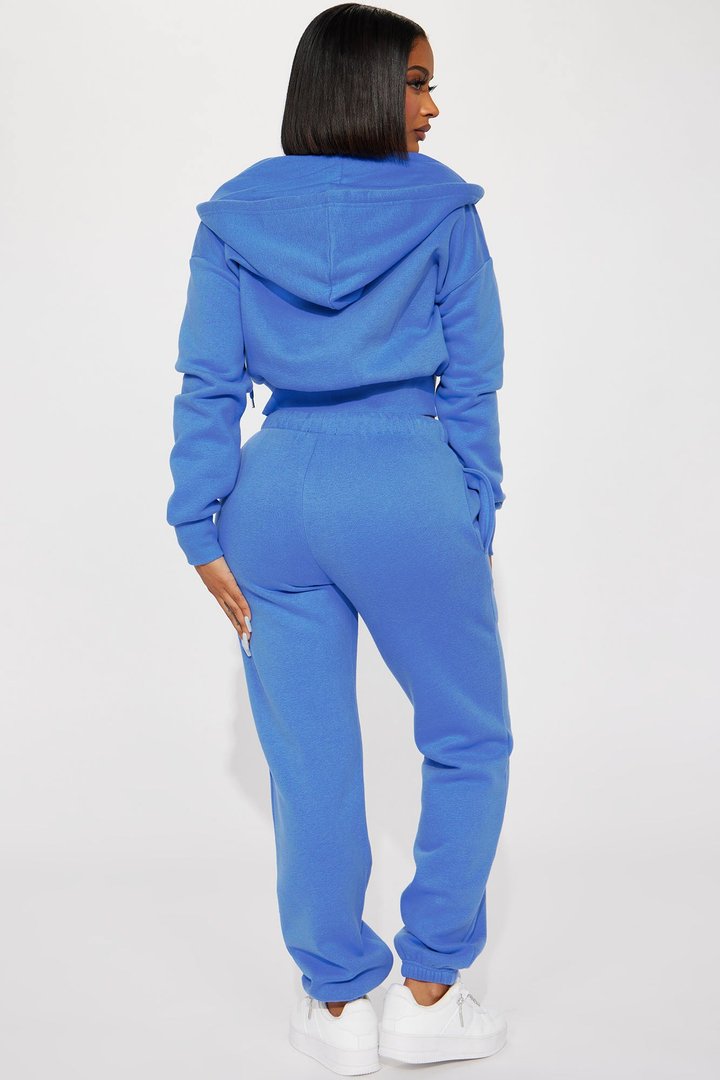Brianna Jogger Pant Set - Blue