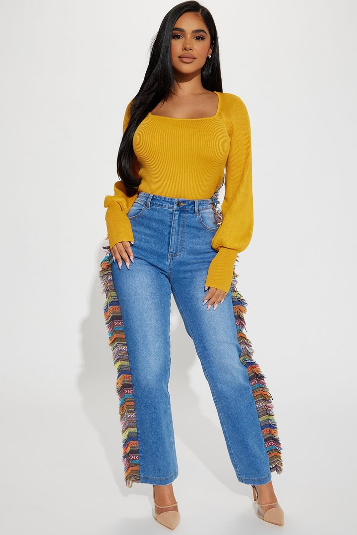 Higher Love Sweater - Mustard
