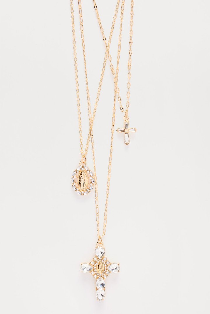 Saint Mary Necklace - Gold