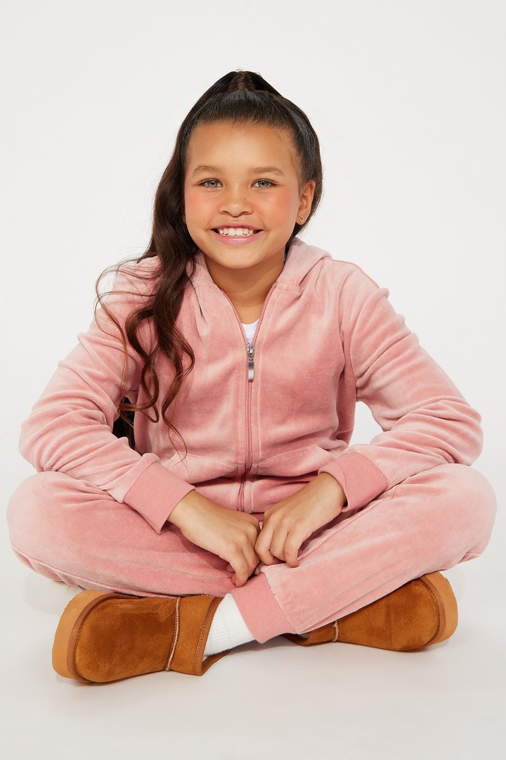Mini Original Trendsetter II Velour Set - Mauve