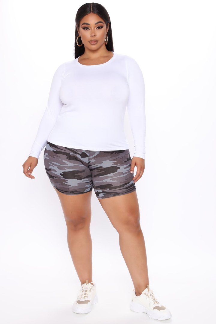 Julia Long Sleeve Top - White