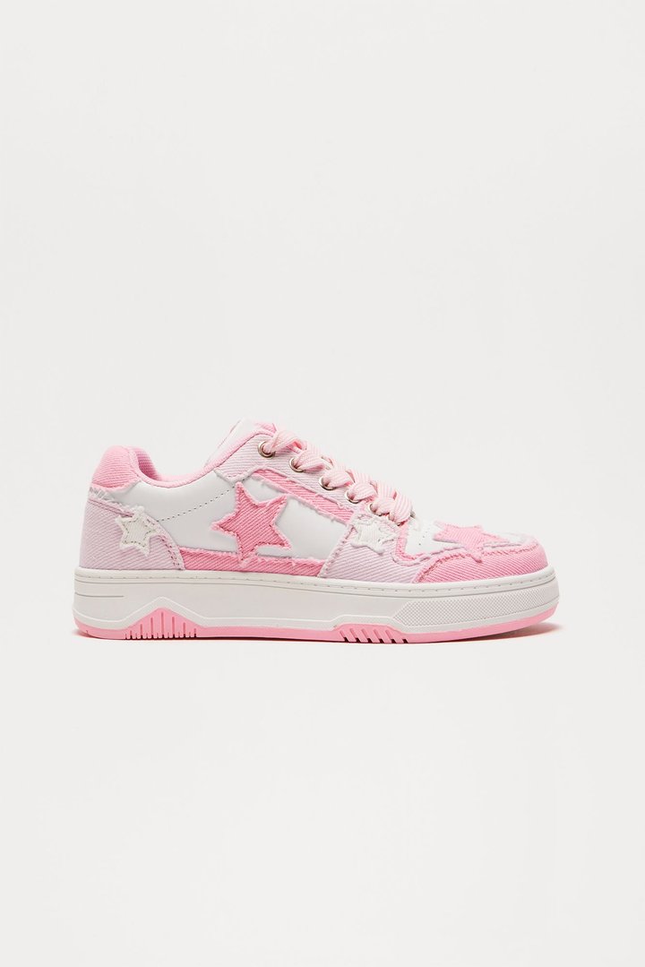 Mini Wishing On A Star Sneakers - Pink/combo