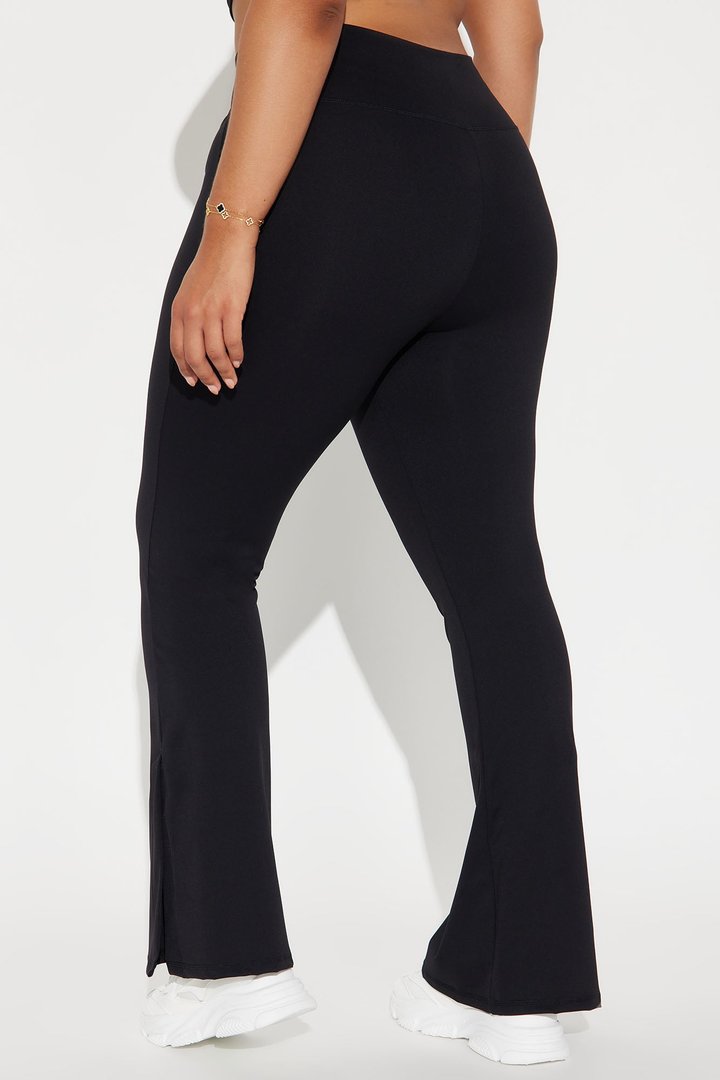 Pilates Girl Active Flare Pant - Black