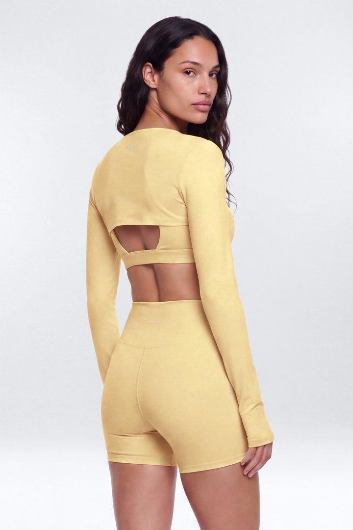 CloudForm™ Long Sleeve Shrug - Buttermilk
