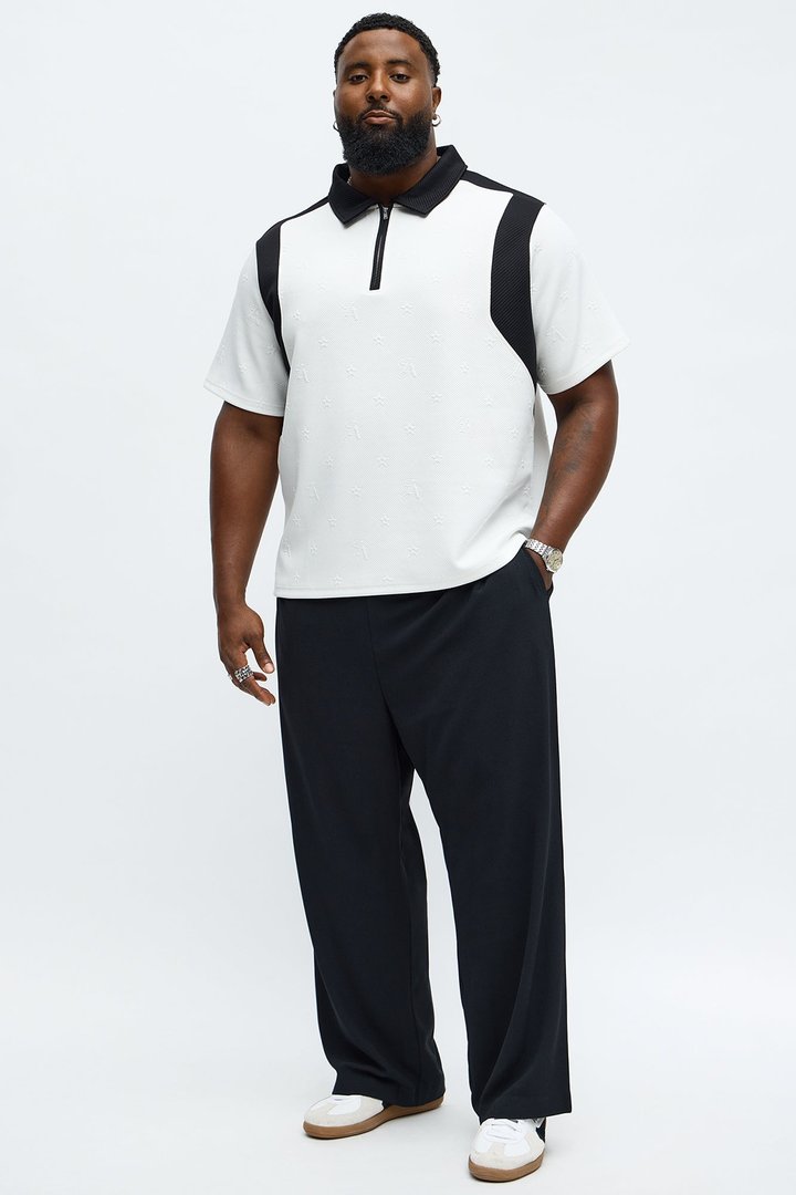 Millionaire Mindset Polo - Cream/combo