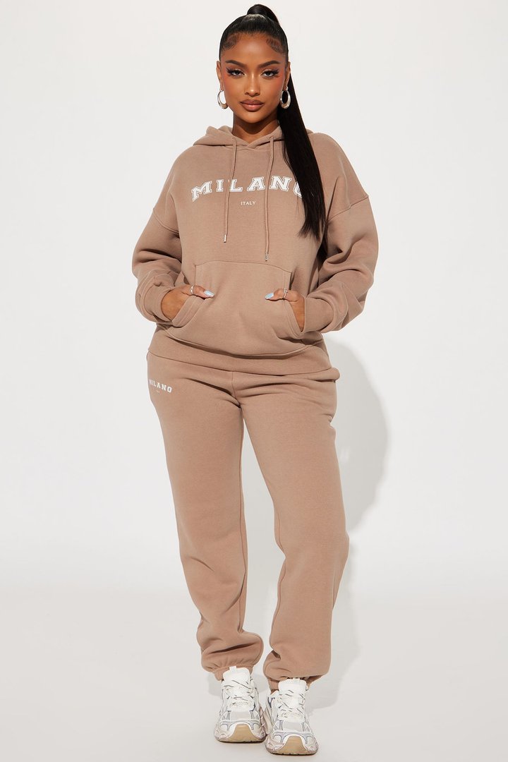 Milano Sweatpant Set - Mocha