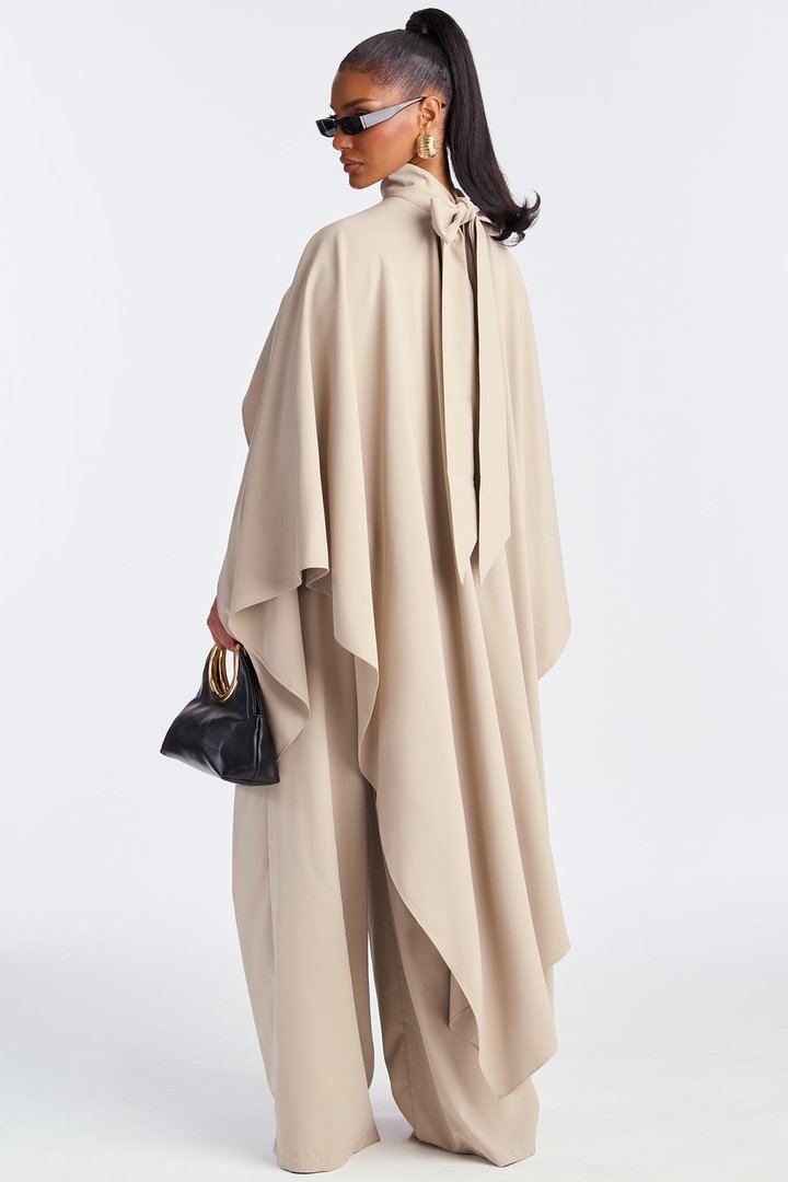 Refined Flow Pant Set - Taupe