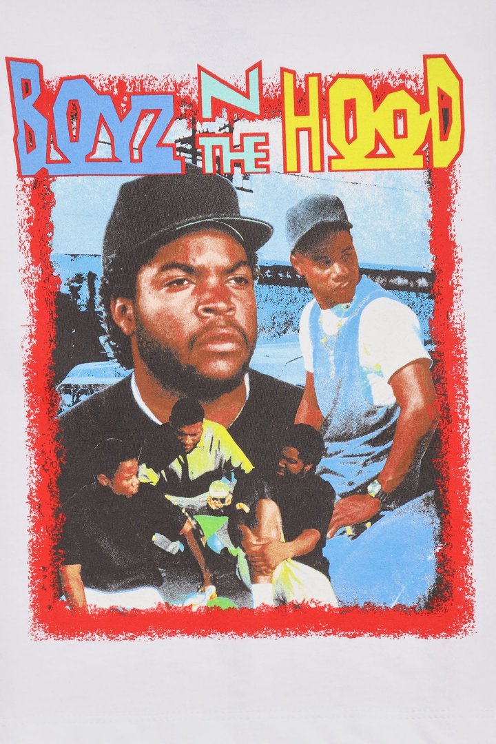 Mini Boyz N The Hood South Central Tee - White/combo
