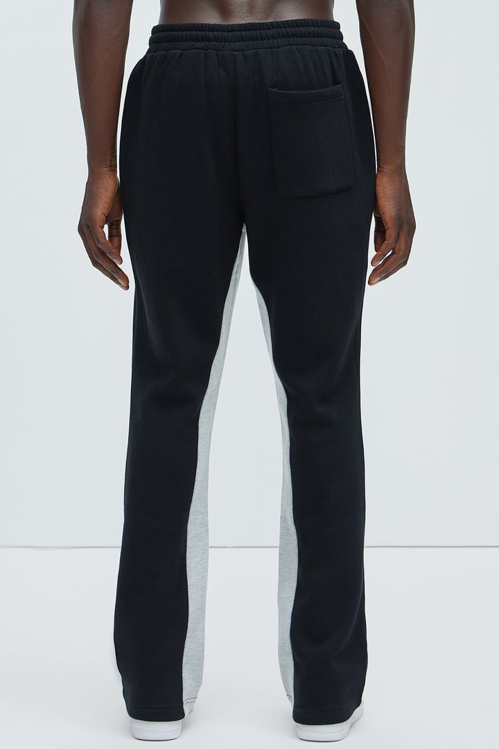 Tayson Number 3 Skinny Flare Sweatpants - Black/combo